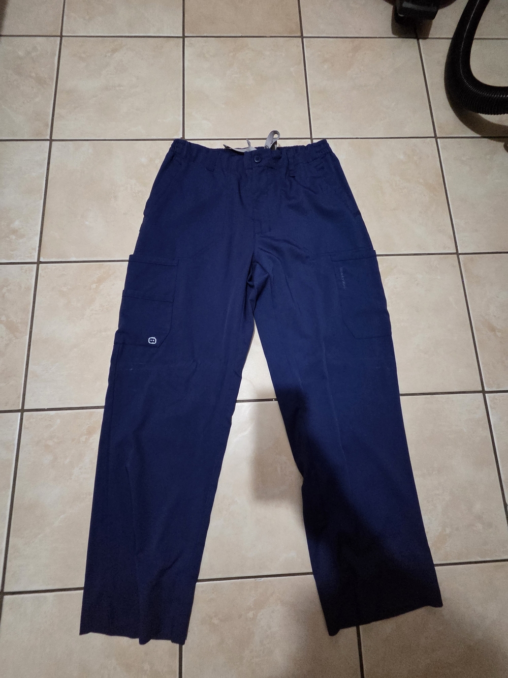 WonderWink Navy Cargo Scrub Pants